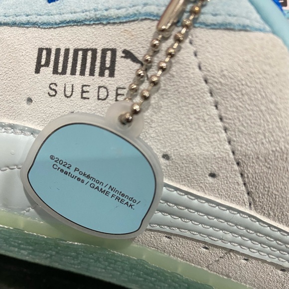 PUMA × Pokémon: Squirtle Suede Classic Blue size 9 - Picture 5 of 6
